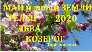 МАЙ 2020 и знаки ЗЕМЛИ ♉️ТЕЛЕЦ ♍️ДЕВА  ♑️КОЗЕРОГ/ гороскопы гадания/Таро прогноз