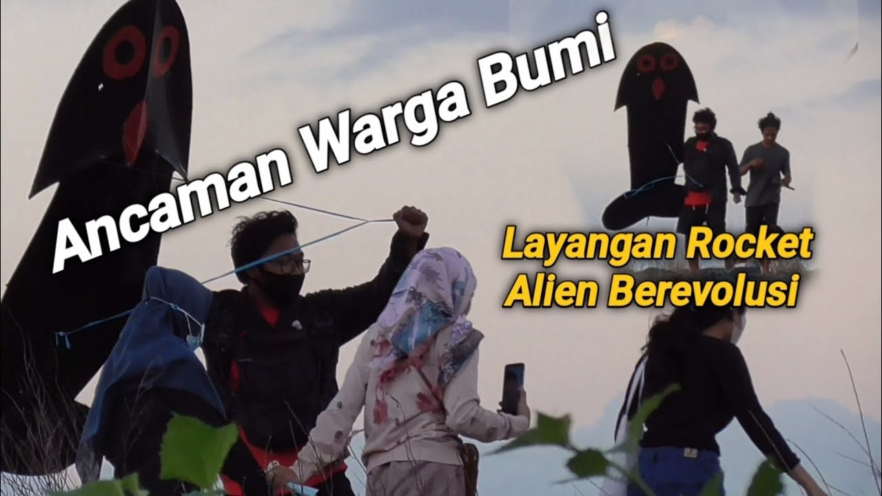 Layangan Roket Layangan Konyol Rocket Alien Ber Evolusi Upgrade Kekuatan - Prank ...