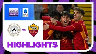 Udinese 1-2 Roma | Serie A 23/24 Match Highlights