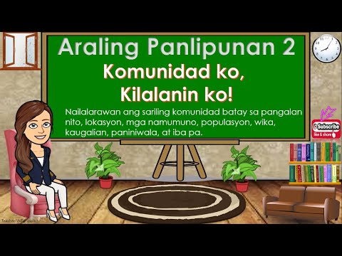 Komunidad ko, Kilalanin ko! |  Araling Panlipunan 2