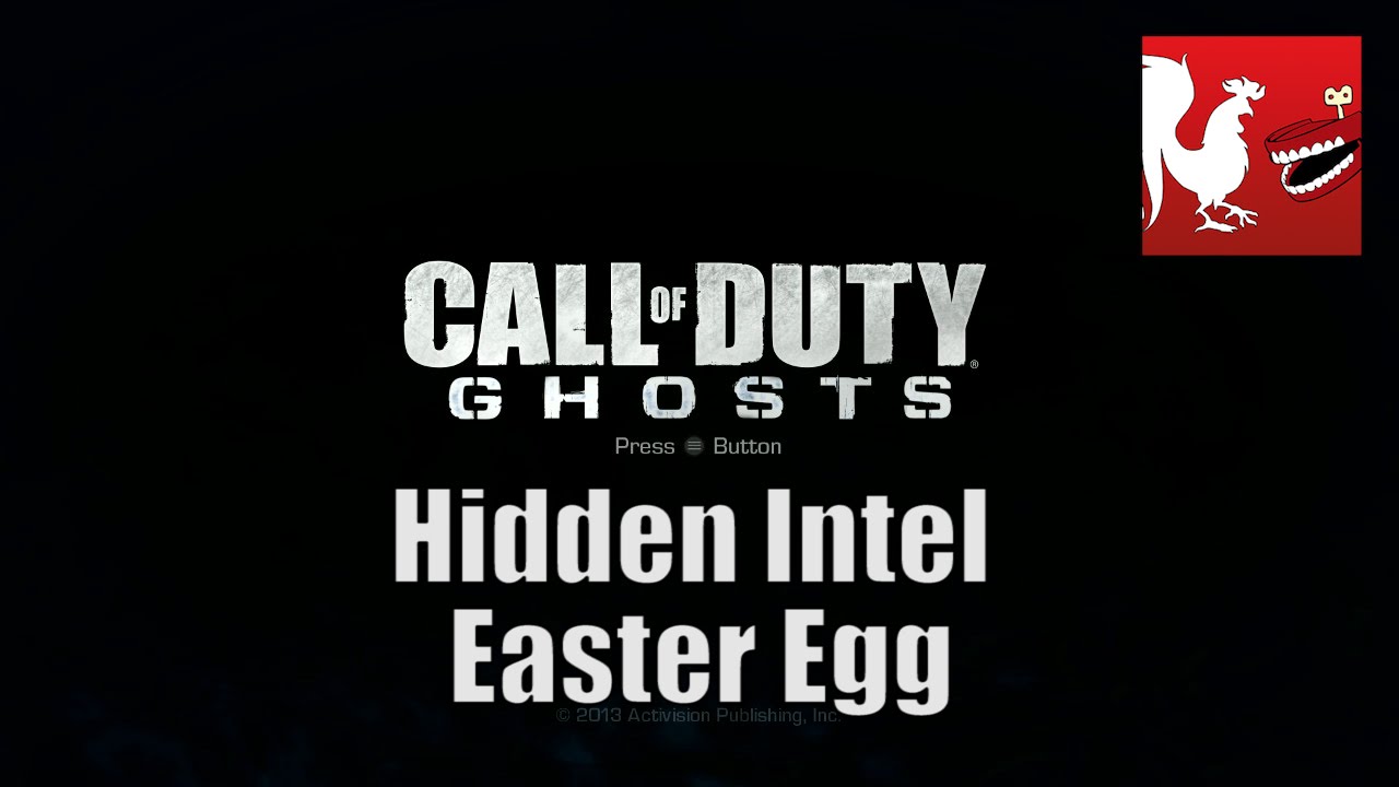 Call of Duty: Ghosts - Hidden Intel Easter Egg | Rooster Teeth - YouTube