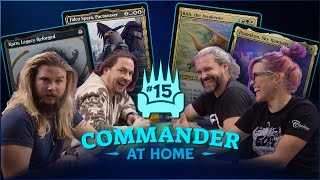 Commander at Home #15 - Rith vs Pramikon vs Falco Spara vs Karn feat Arin Hanson and Kyle Hill