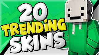 20 Trending Minecraft Skins!