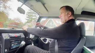 land rover defender 90 TD5 6 seater galv chassis for sale in action + starting, idling