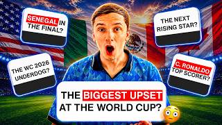 The biggest UPSETS at the 2026 world cup 😳 (Our predictions)