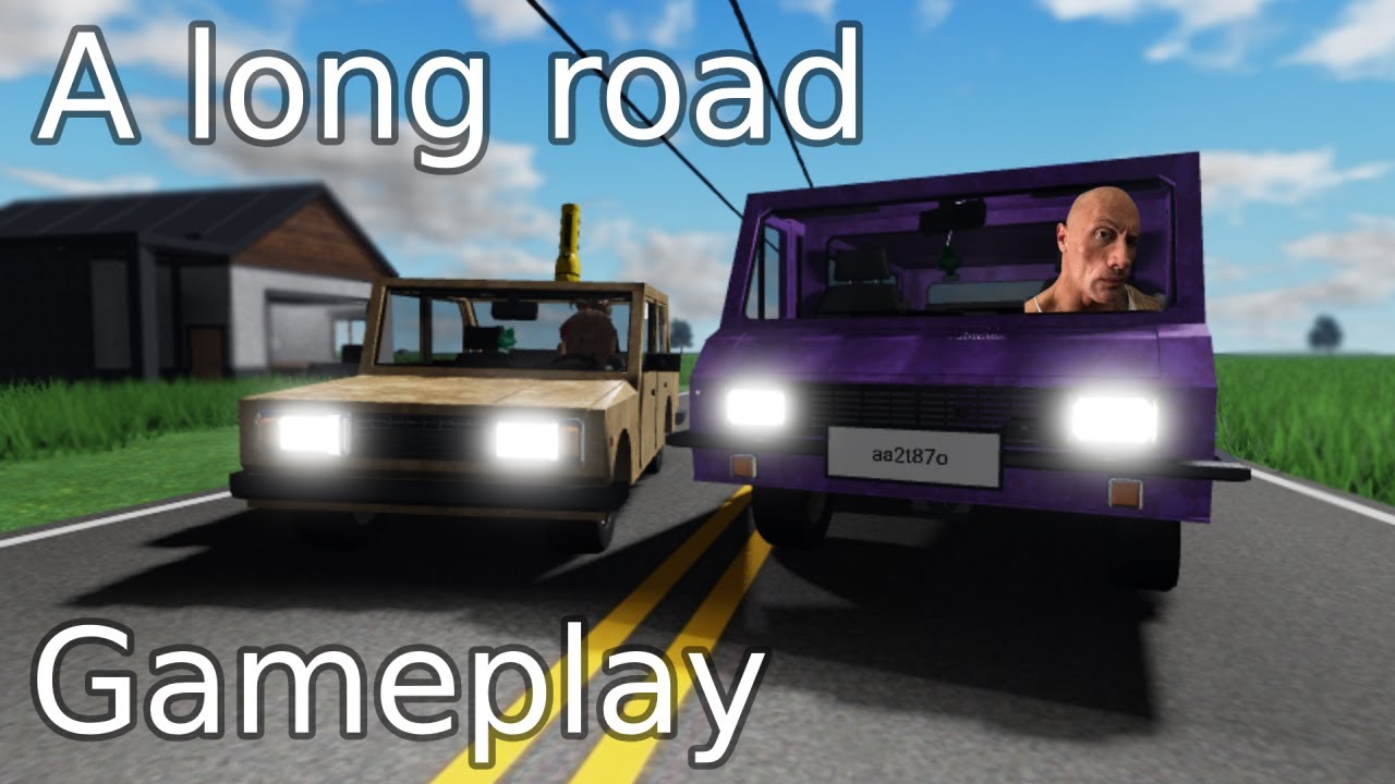 Long R Roblox Roblox A Long Road Gameplay - YouTube