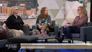 Perspektivpanelen om att ge och ta emot komplimanger  | Malou Efter tio | TV4 & TV4 Play