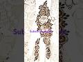 #short/Easy Simple Beautiful Mehndi Design (Subscribe Please 🙏) @MehandibyReena #hennadesign