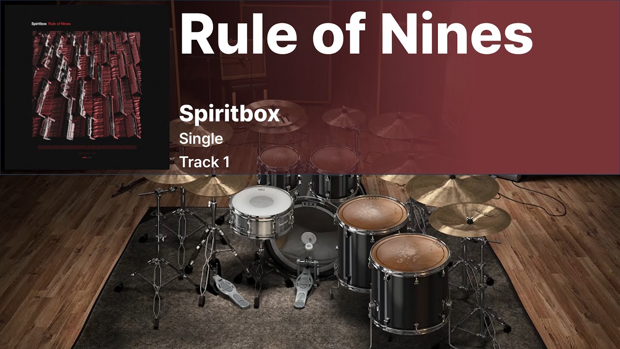Spiritbox - Rule of Nines DRUMS ONLY
