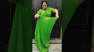 How To Wear Silk Saree Easily