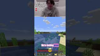 Minecraft Player's Hilarious Rant About Teammate's Epic Fail! #shorts
