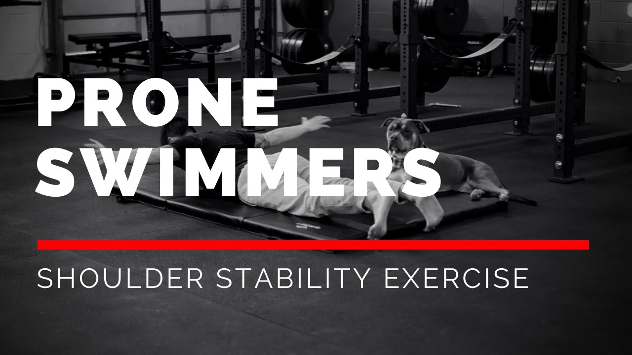 Prone Swimmers (EASY Upper Back Strengthening Exercise) YouTube