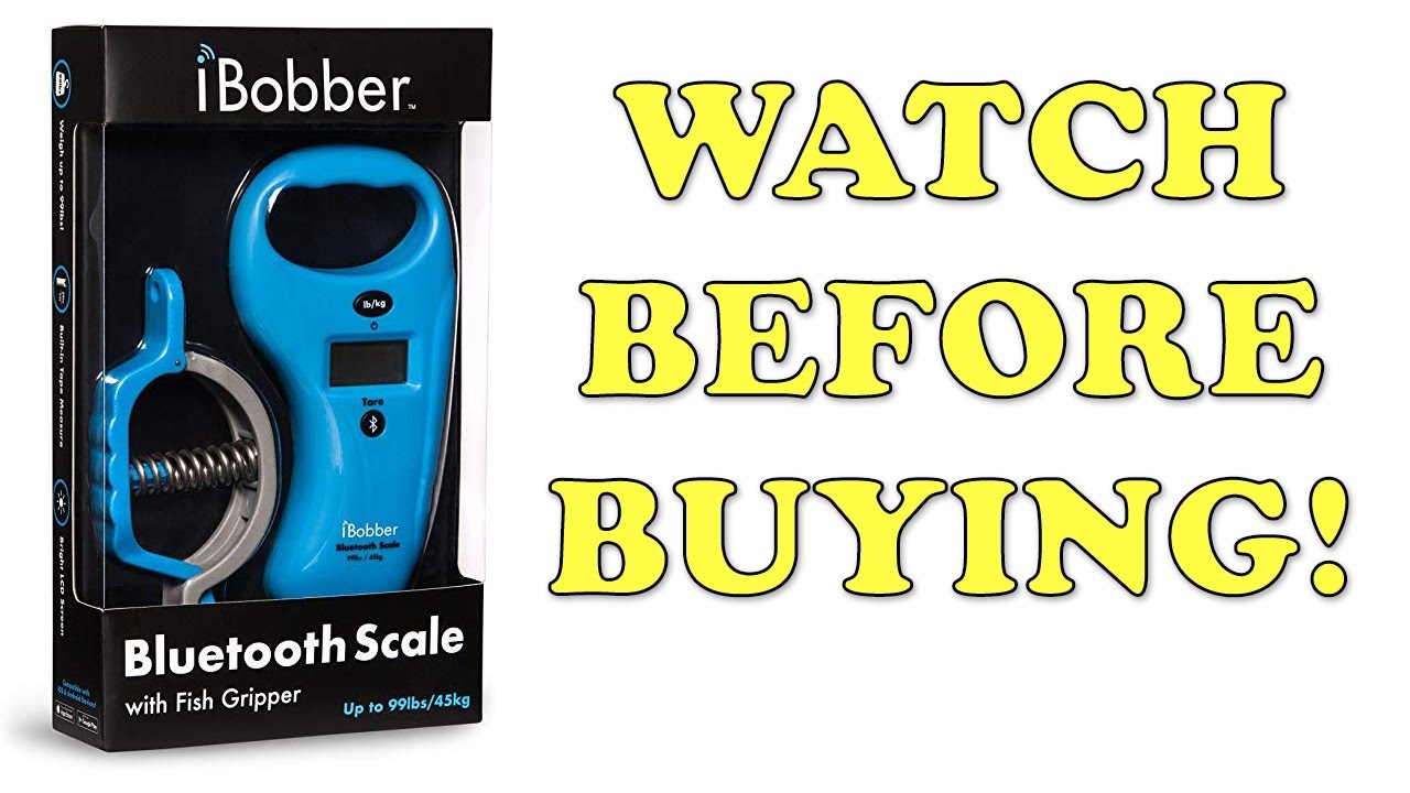 iBobber Bluetooth Scale & Fish Gripper - Fishing Tackle Review & Unboxing 