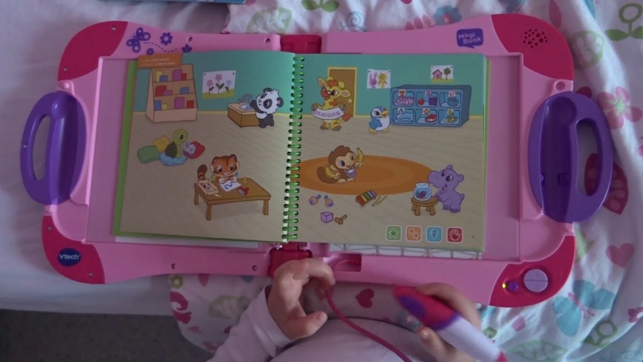 Système de livre d'apprentissage Vtech, Magibook multicolore