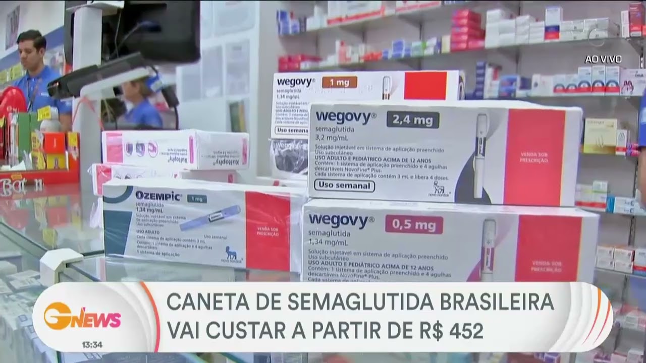 semaglutide brasil Caneta de semaglutida brasileira vai custar a partir de R$ 452