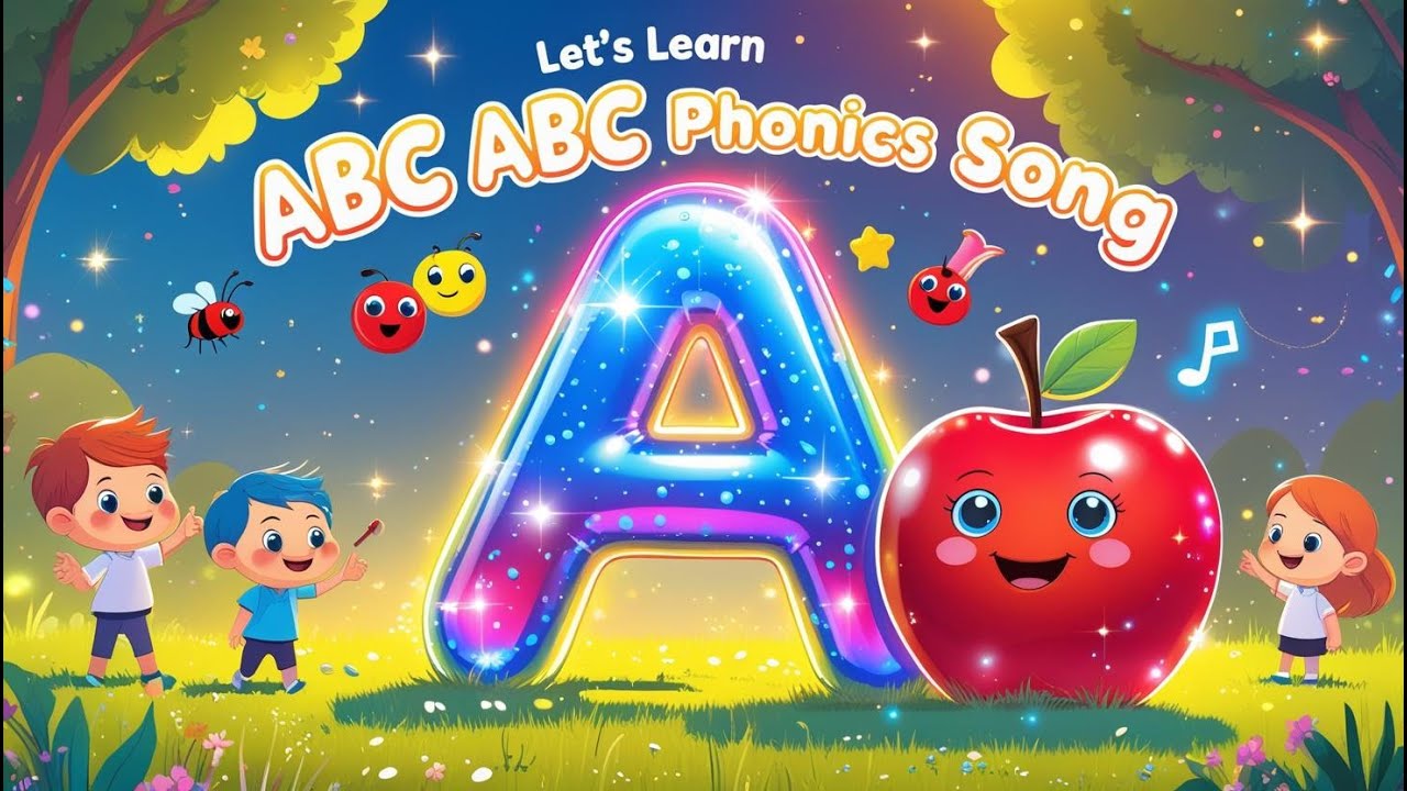 phonics sound of alphabet | abc phonics song for preschoolers | abc ...