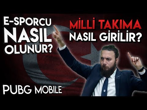 TÜRKİYE TAKIMINA NASIL GİRİLİR? E-SPORCU NASIL OLUNUR? PUBG Mobile Gameplay Türkçe