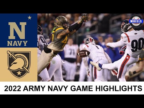 Army vs Navy Highlights (AMAZING OVERTIME THRILLER!) | 2022 Army Navy Game | College Football