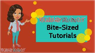 Parent Letters in VocabularySpellingCity