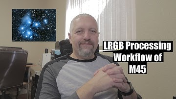 PixInsight LRGB processing workflow of M45
