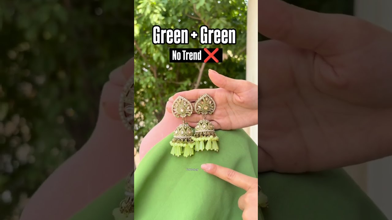 Confused About WHAT To WEAR Check This Out Earrings Viral Trend Summervibes Jewellery