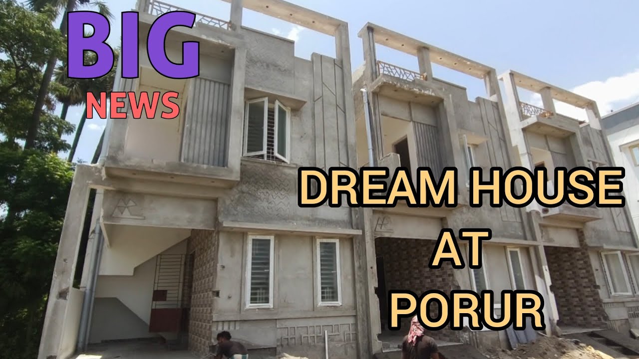 Independent House at #porur price 1.05 cr