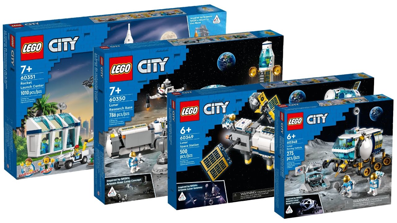 60350 LUNAR RESEARCH BASE lego set NEW city legos nasa SPACE camp