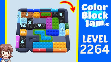 Color Block Jam Level 1356 (2264) Solution Walkthrough