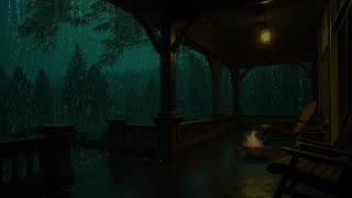 Night Rain and Thunderstorm – Relaxing Sounds for Stress Relief and Sleep