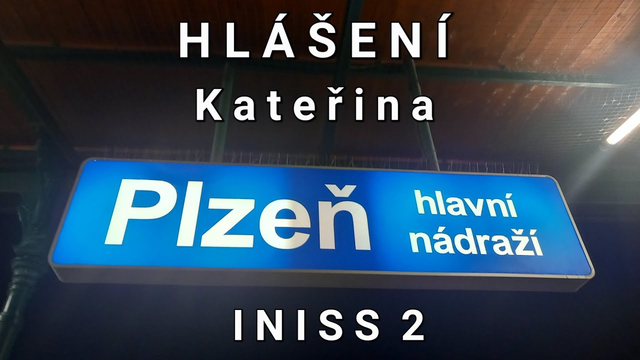 Hlášení - Plzeň hlavní nádraží [INISS]