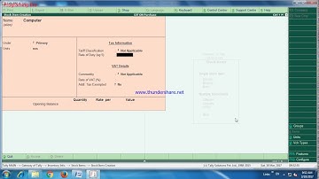 CST On Purchase In Tally ERP 9 0