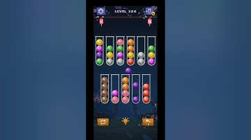 Color Ball Sort Puzzle Level 328 Solution
