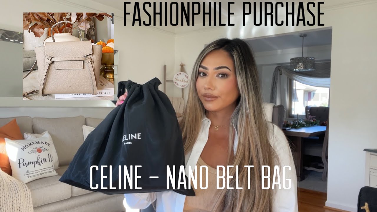 Celine Pico Belt Bag - Size Comparison & Try On - whatveewore