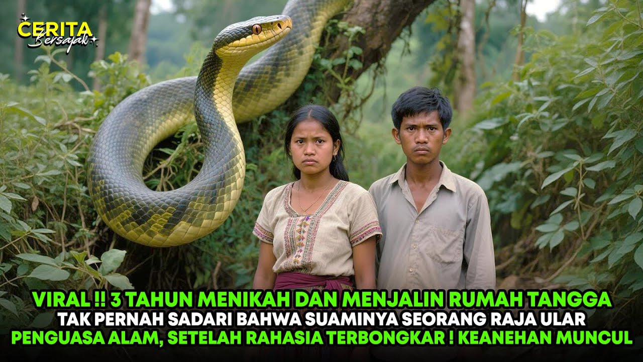 VIRAL !! 3 TAHUN MENIKAH DENGAN PRIA TAMPAN, WANITA INI TAK PERNAH MENYANGKA SUAMINYA RAJA ULAR