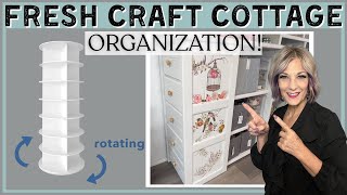 🎨Craft Room Organization/Storage & Organization Hacks/Craft Cottage Reset *2026*
