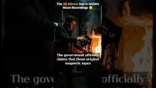 The 38-Minute Gap In NASA's Moon Recordings 🌕 #shorts #apollo11 #moonlanding #aliens #momentx