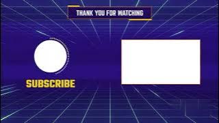 TOP 10 OUTRO TEMPLATE | NO TEXT | COPYRIGHT FREE I Free Download