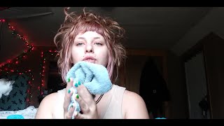 1 Month Straight Hair Dreadlock Journey - Towel Rubbing Method