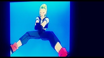 Dragonball Z Budokai 3 Kid Goku Oozaru Fist on Android 18 Alternate Perfect Ryona Different Colors