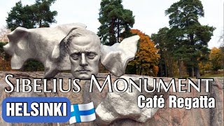 Exploring Sibelius Monument Café Regatta Autumn In Helsinki, Finland