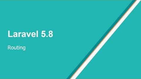 Routing Laravel 5.8 in arabic