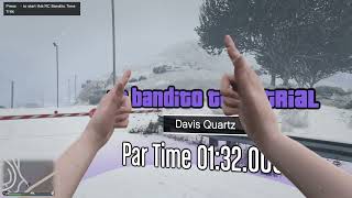 Davis Quartz RC Bandito time trial 01:29.723 #snow