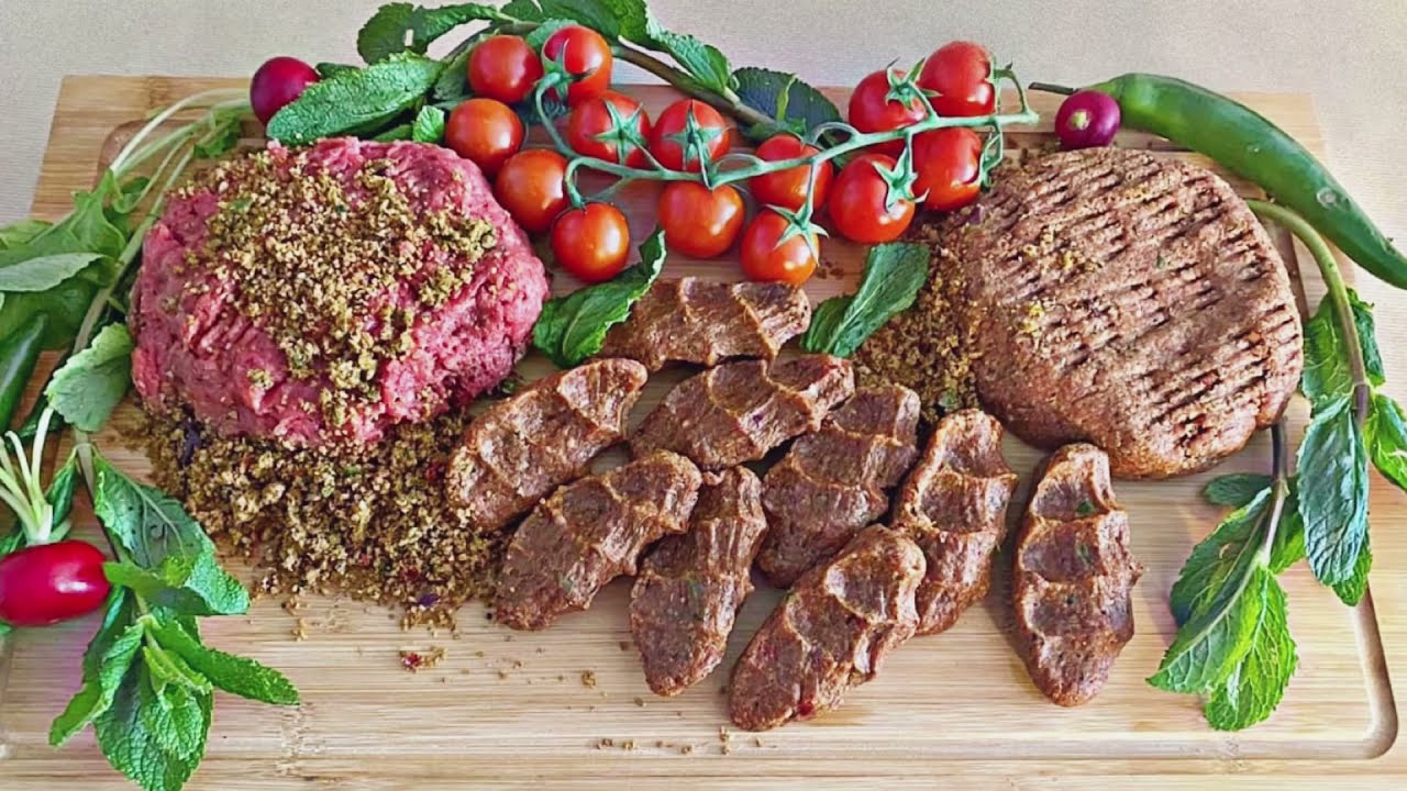 الكمونة اللبنانيةو الفراكةكبة النية- libanesische kamoune und frake /kibbeh nayeh