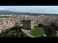 Castello Normanno di Paternò - Norman Castle Paternò Sicily - Aerial Landscape 4k