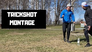 DISC GOLF TRICKSHOTS!!