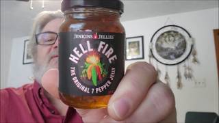 JENKINS JELLIES   HELL FIRE   THE ORIGINAL 7 PEPPER JELLY