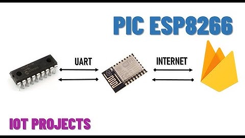 PIC 16F1827 ESP8266 - IOT PIC - ESP ANDROID STUDIO PIC16F