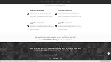 Confidence Responsive VCard WordPress Theme