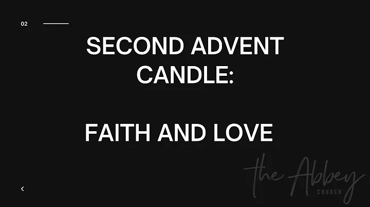 12-4-22 Tabitha Denney -  "SECOND ADVENT CANDLE : ...