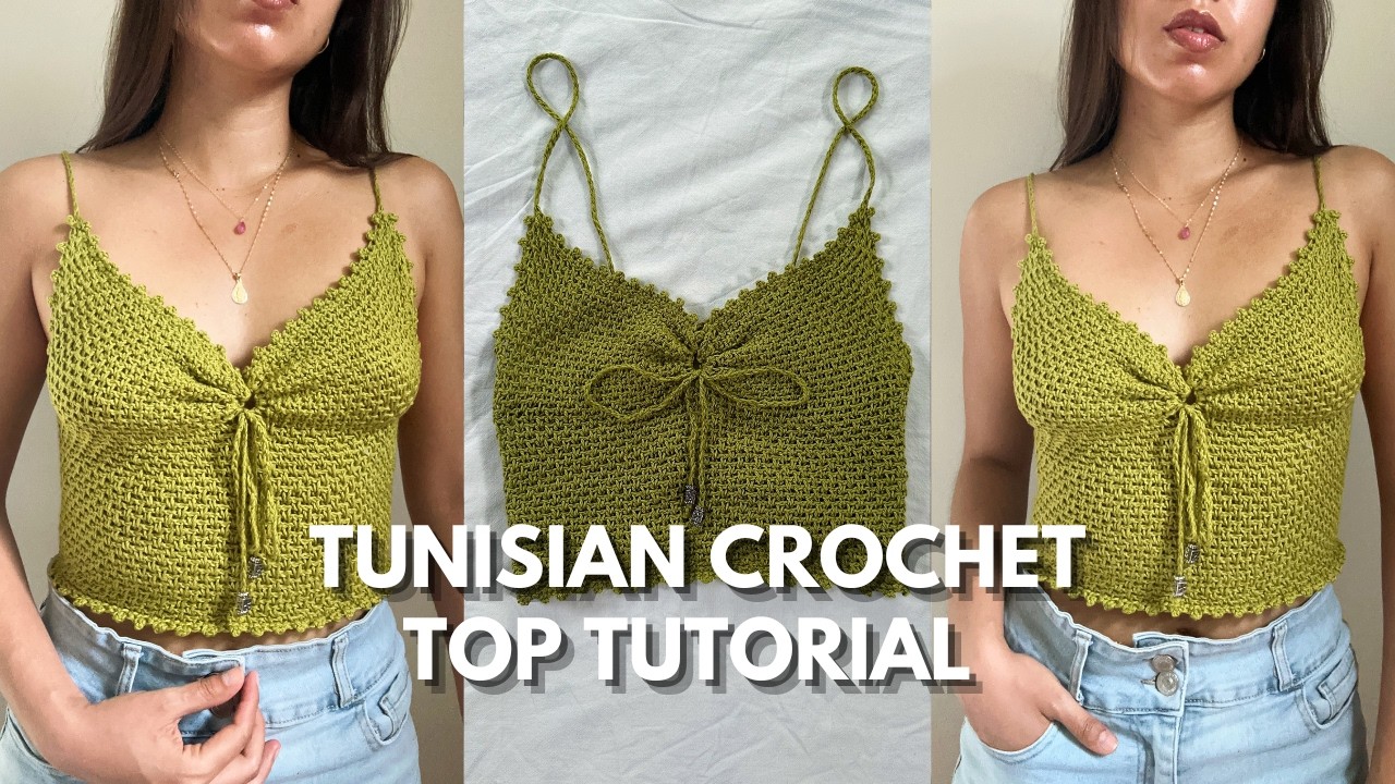 Made to Measure and Uses Only 2 Stitches | A Free Tunisian Crochet